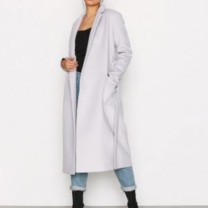 Glamorous Classic Trench Coat Pitkä Takki Light Grey