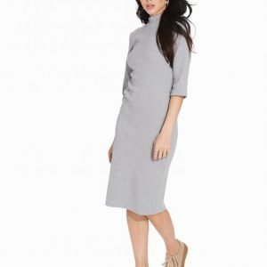 Glamorous Short Sleeve Bodycon Pitkähihainen Mekko Grey Marl