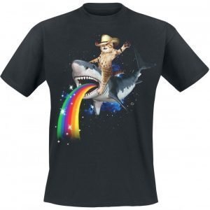 Goodie Two Sleeves Bucking Sharkaroo T-paita