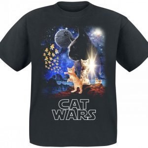 Goodie Two Sleeves Cat Wars T-paita
