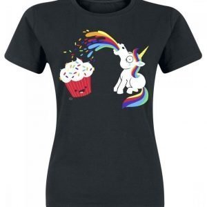 Goodie Two Sleeves Cupcake Unicorn Naisten T-paita
