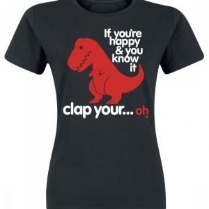 Goodie Two Sleeves Sad T Rex Naisten T-paita
