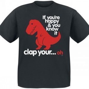 Goodie Two Sleeves Sad T Rex T-paita