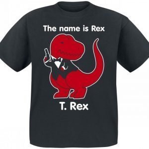 Goodie Two Sleeves The Name Is Rex T-paita
