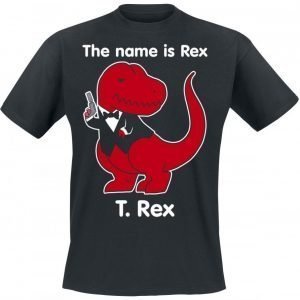 Goodie Two Sleeves The Name Is Rex T-paita