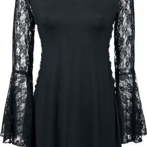 Gothicana By Emp Angel Sleeve Shirt Naisten Pitkähihainen Paita