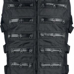 Gothicana By Emp Black Warrior Vest Liivi