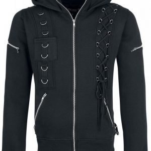 Gothicana By Emp Catching Fire Hoodie Vetoketjuhuppari