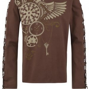 Gothicana By Emp Closed Clockwork Longsleeve Pitkähihainen Paita