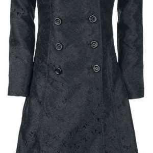 Gothicana By Emp Dark Blood Brocade Coat Naisten Maiharitakki