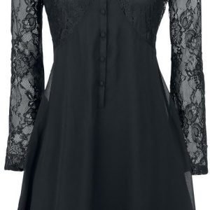 Gothicana By Emp Lace Overlay Dress Mekko