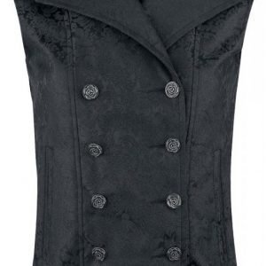 Gothicana By Emp Ladies Baroque Vest Naisten Liivi