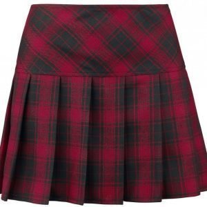 Gothicana By Emp Plaid Pleated Skirt Lyhyt Hame