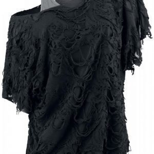 Gothicana By Emp Slashed Double Layer Naisten T-paita