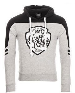 Great Riders Hoodie Grey