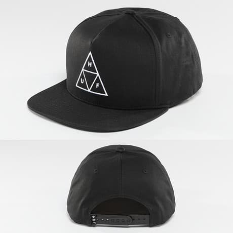 HUF Snapback Lippis Musta