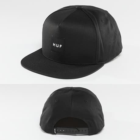 HUF Snapback Lippis Musta