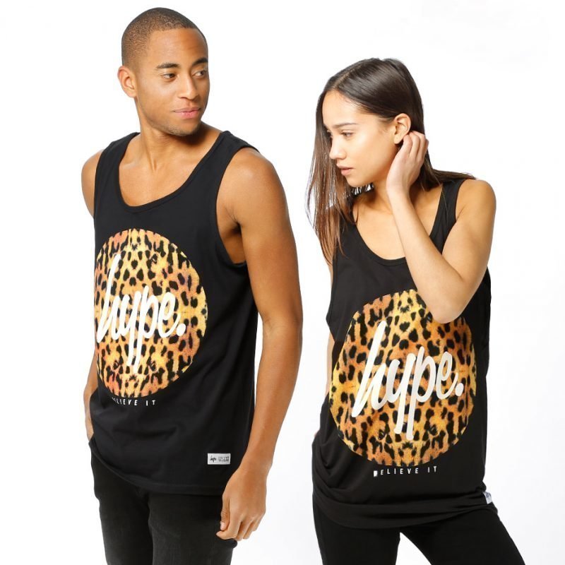 HYPE. Cheetah Circle -tank top