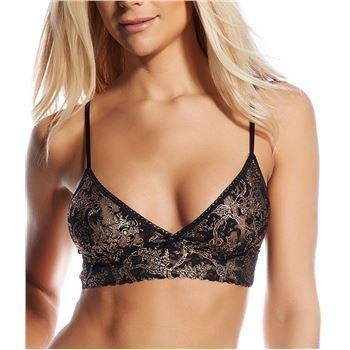 Hanky Panky Filigree Bralette Black Copper