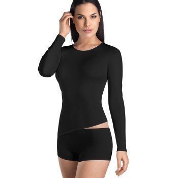 Hanro Cotton Seamless Long-Sleeved Top