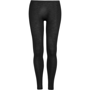 Hanro Woolen Silk Longleg Black