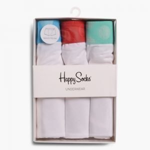 Happy Socks 3-Pack Contrast Trunk