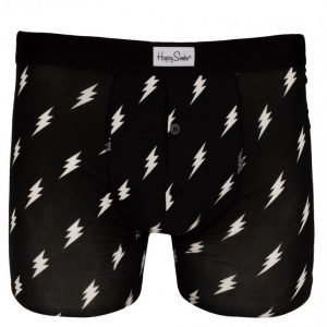 Happy Socks Flash Boxer Brief Bokserit Black