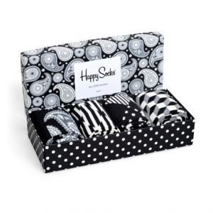 Happy Socks Gift pack 4-p Black/White