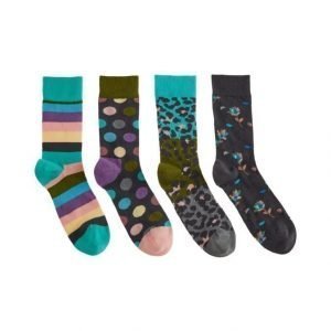 Happy Socks Stripe Sukat 4-Pack