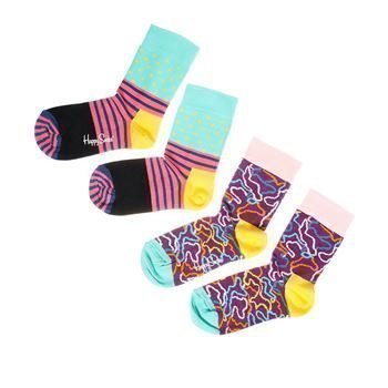 Happy socks Kids Electric Sock Purple 2 pakkaus