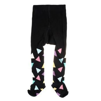 Happy socks Kids Triangle Tights Black