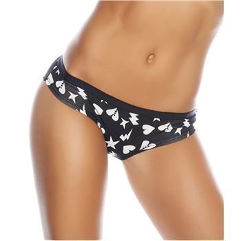 Happy socks Punk Love Brief Black