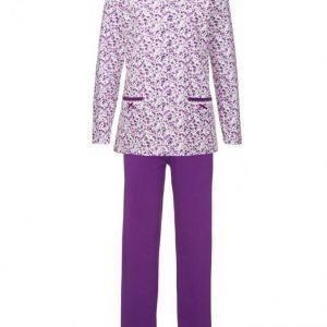 Harmony Pyjama Fuksia / Valkoinen / Liila