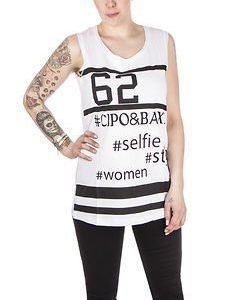 Hashtag Top White