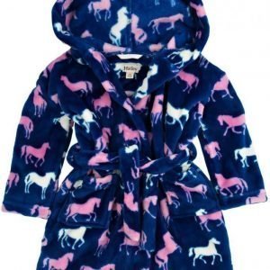 Hatley Aamutakki Fuzzy fleece Silhouette Horses