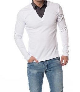 Headline Double Shirt White