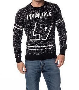 Headline Sweater Invincible Black