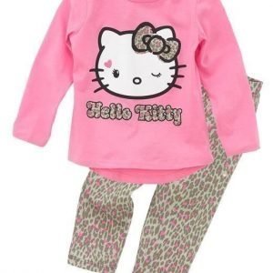 Hello Kitty Pyjama Roosa Leopardi