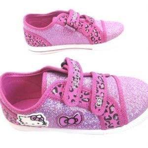 Hello kitty rosa glittriga skor str 28