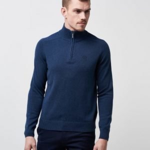 Henri Lloyd Halmond Half Zip Knit Indigo Marl