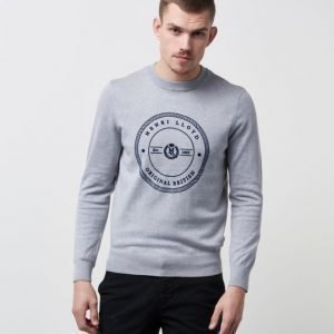 Henri Lloyd Hampton Regular Crew Neck Knit Grey Marl