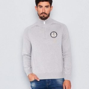 Henri Lloyd Saighton Half Zip Knit Grey Marl