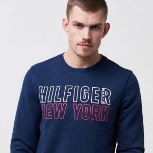 Hilfiger Denim Basic CN H Knit L/S 10 002 Black Iris