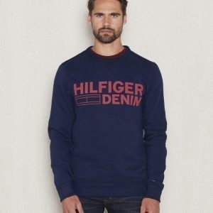 Hilfiger Denim Basic CN Hknit 33 Navy