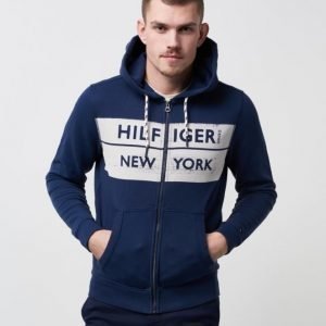 Hilfiger Denim Basic HD Zip Thru L/S11 002 Black Iris