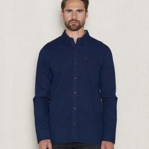 Hilfiger Denim Basic Indigo Texture Shirt 21 Dark Indigo