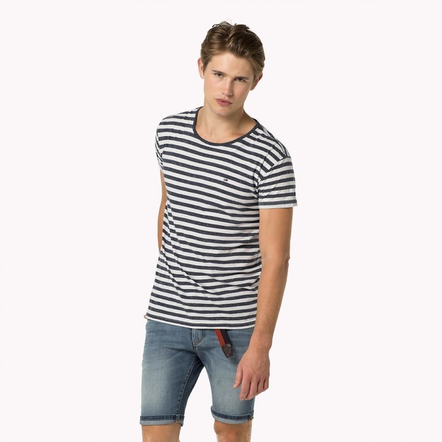 Hilfiger Denim Basic Stripe Miesten T-Paita