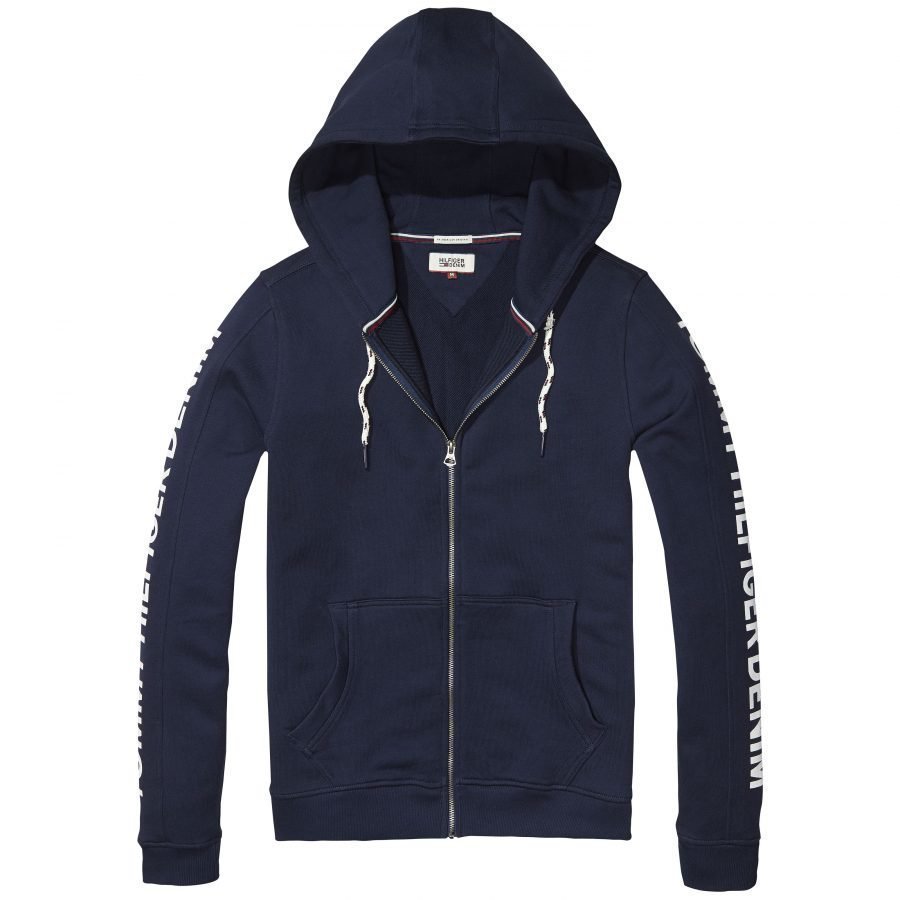 Hilfiger Denim Basic Zip Thru Miesten Collegehuppari