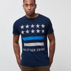 Hilfiger Denim CN T-shirt S/S 14 002 Black Iris