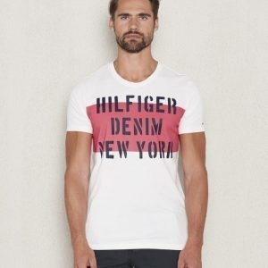 Hilfiger Denim CN Tee 19 White